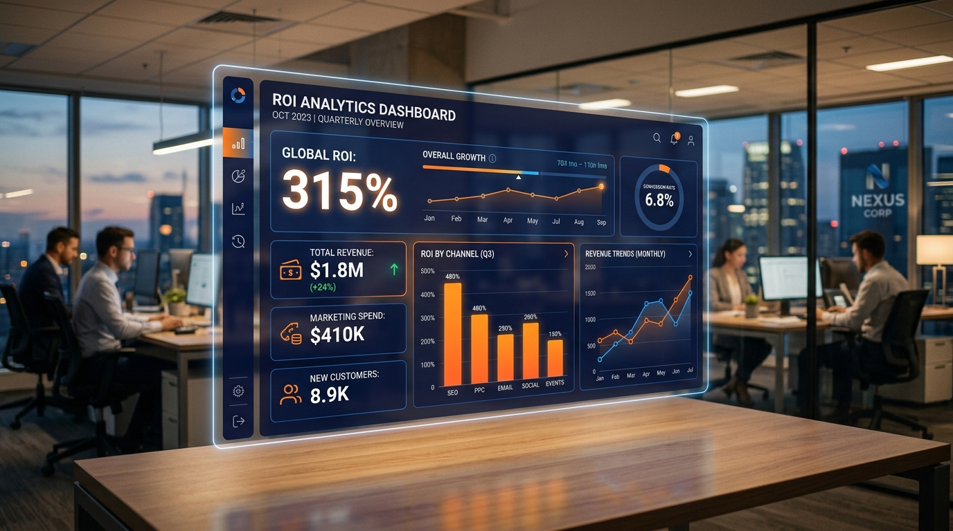 Ilustração sobre ia no google ads